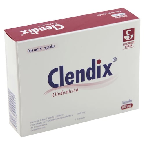 Clendix 300 Mg 21 Cápsulas 