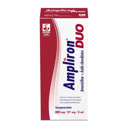 Ampliron Duo 400/57 Mg Frasco Polvo 70 Ml