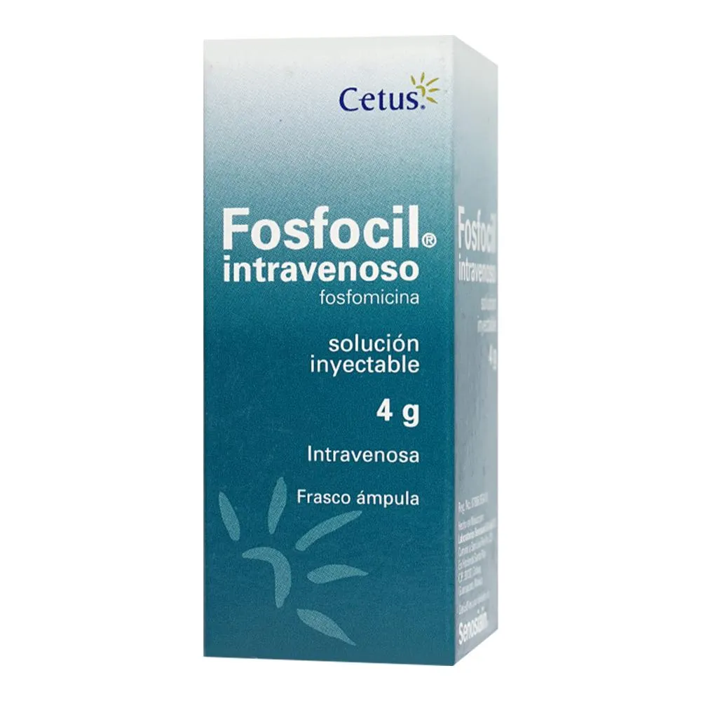 Fosfocil Iv 4 G Solución Inyectable Frasco Ámpula 