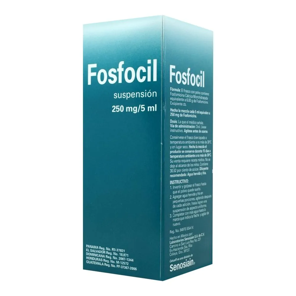 Fosfocil 250 Mg Suspensión 120 Ml 