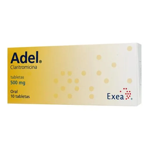 Adel 500 Mg 10 Tabletas