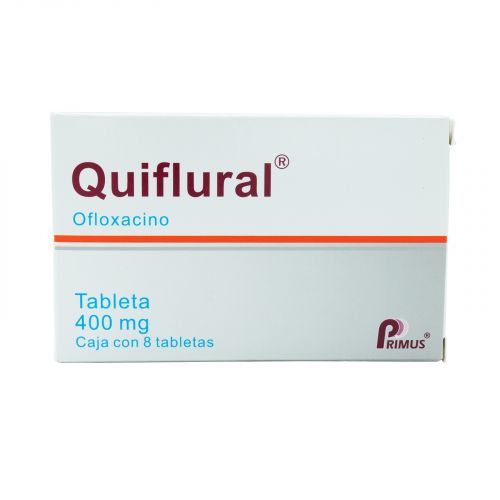 [7502003386417] Quiflural 400 Mg 8 Tabletas 