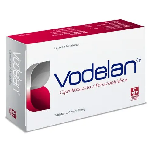 Vodelan 500/100 Mg 14 Tabletas 