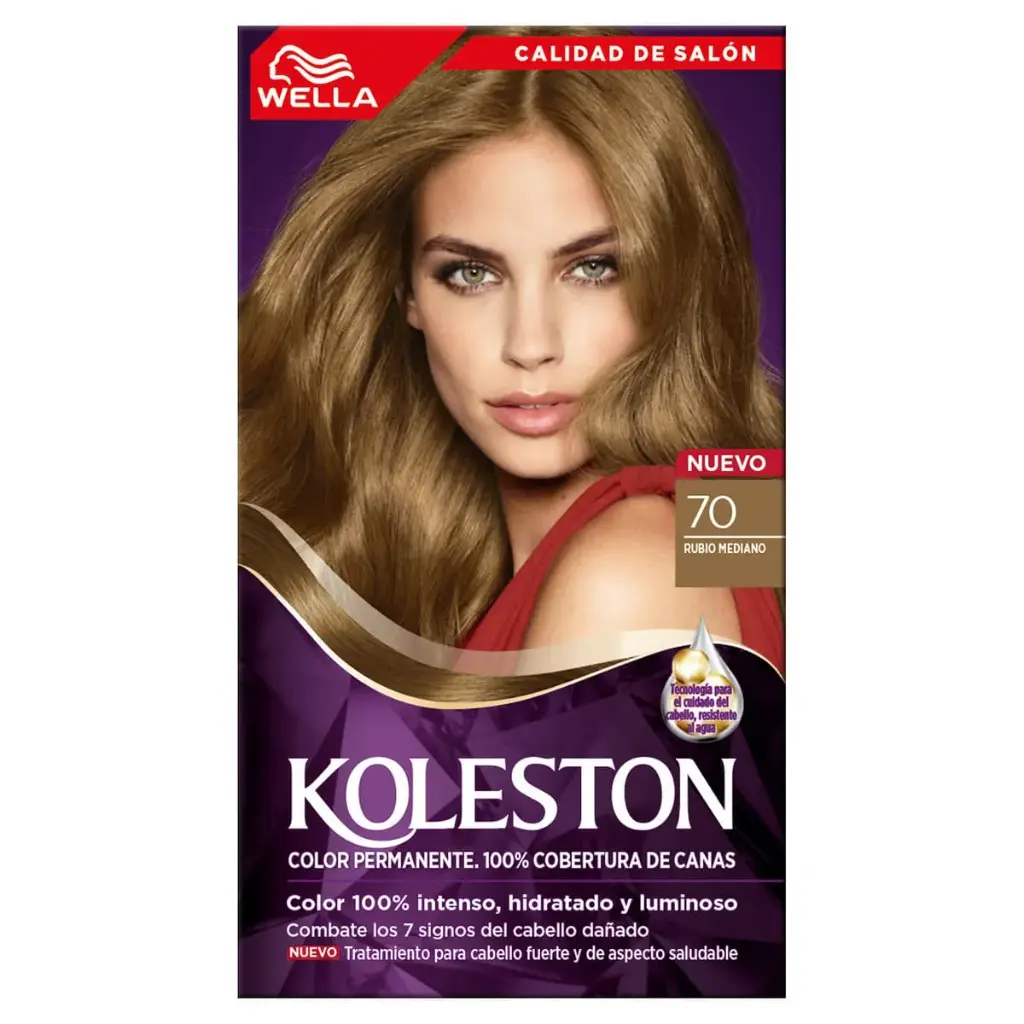 Tinte Koleston Crema Rubio Mediano 70 