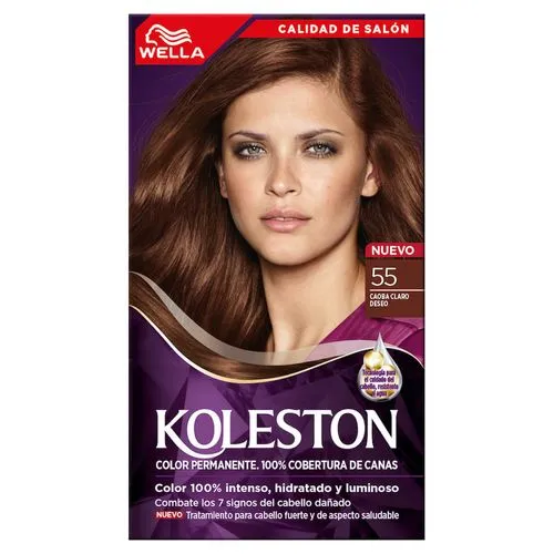 Tinte Koleston Crema Caoba Claro 55