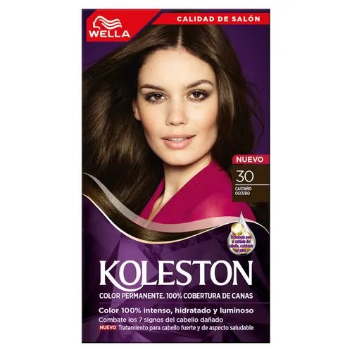 Tinte Koleston Crema Castaño Oscuro 30 