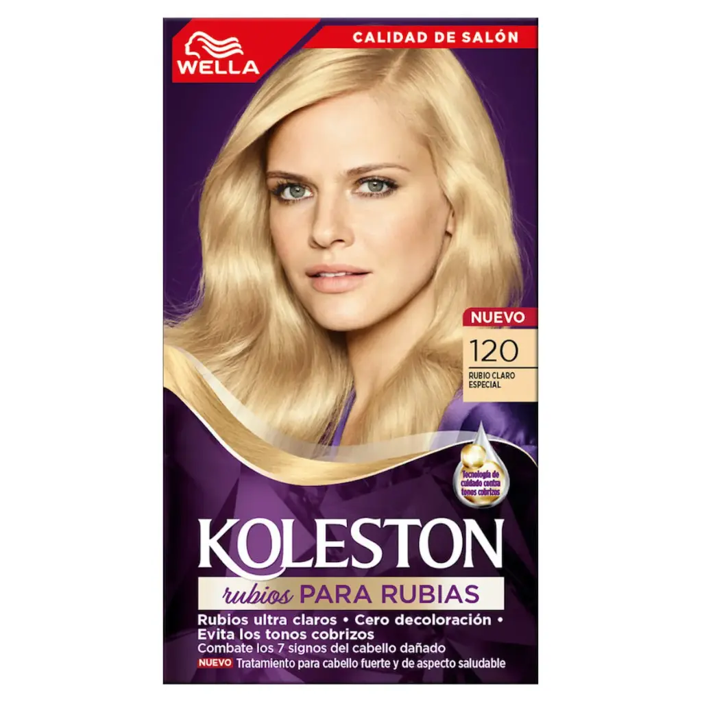 Tinte Koleston Crema Gloss Rubio Claro Especial 120 