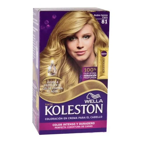 Tinte Koleston Crema Rubio Cobrizo Claro 81 