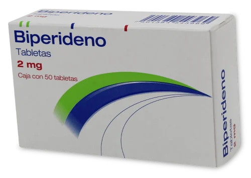 Biperideno 2 Mg 50 Tabletas Genérico Psicofarma