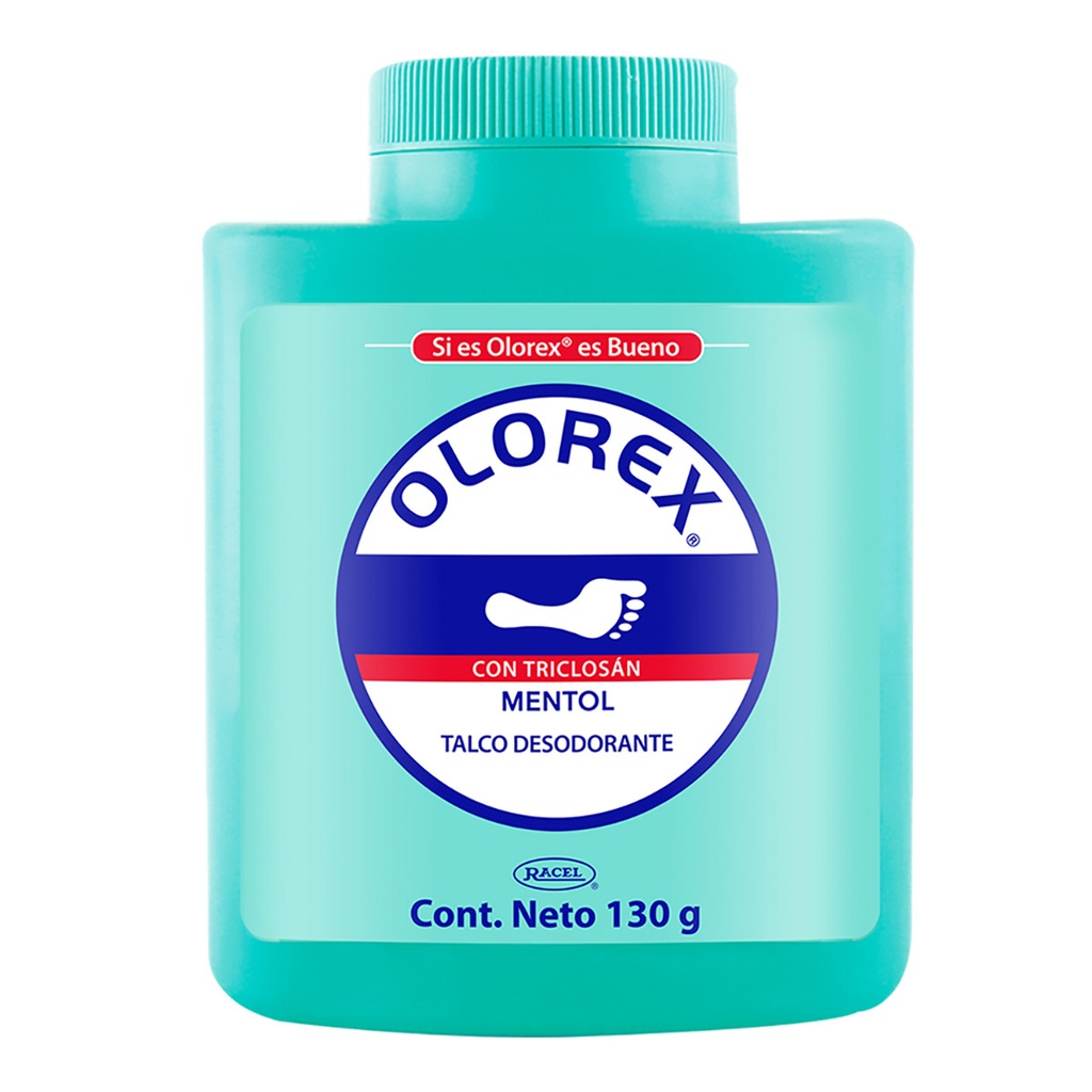 Talco Olorex Desodorante Mentol 130 G 