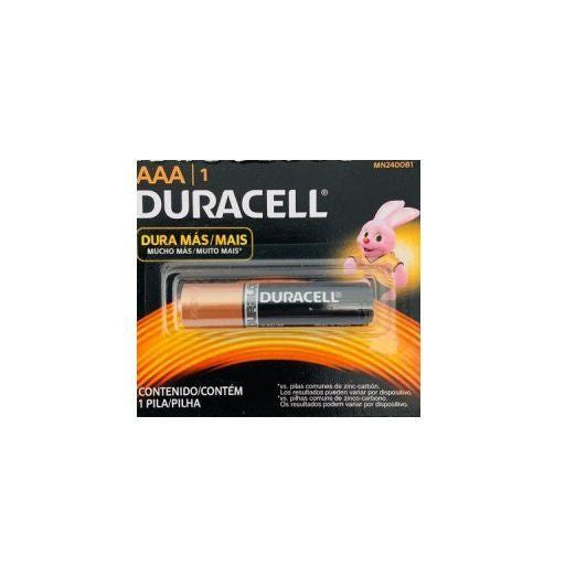 Duracell Pilas Alcalinas AAA 1 Pieza 