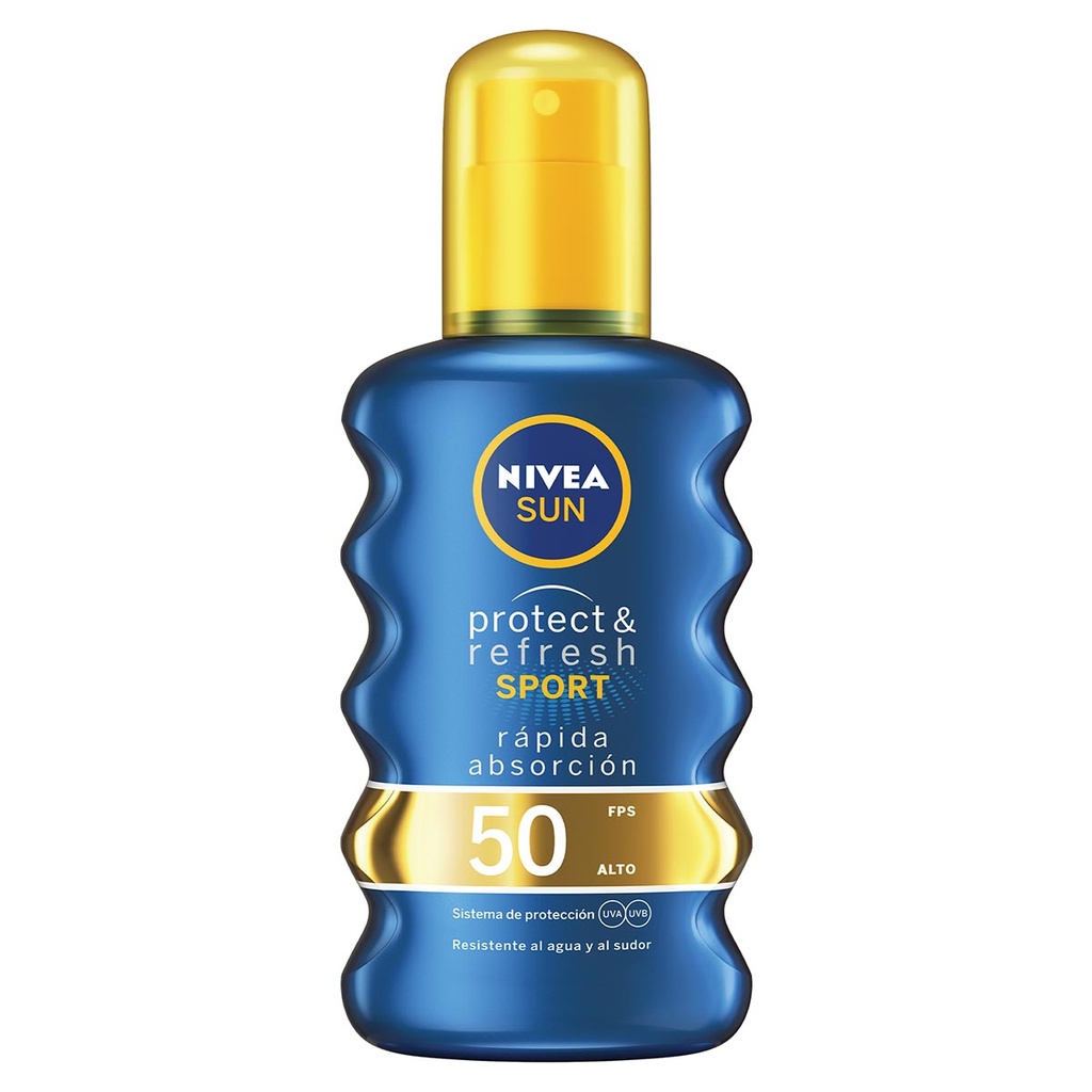 Bloqueador Nivea Sun Invisible FPS50 Spray 200 Ml
