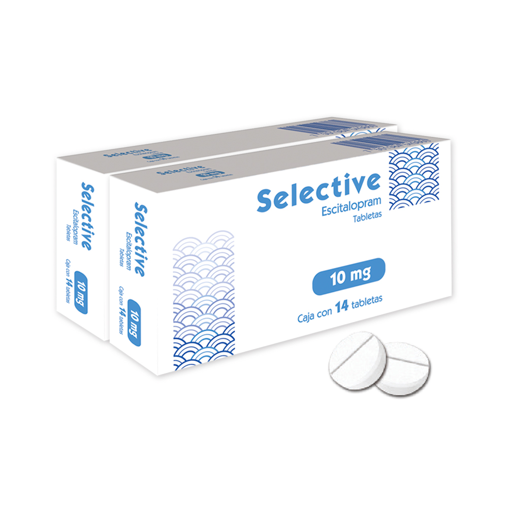 Selective 10 Mg Dúo 14 Tabletas 