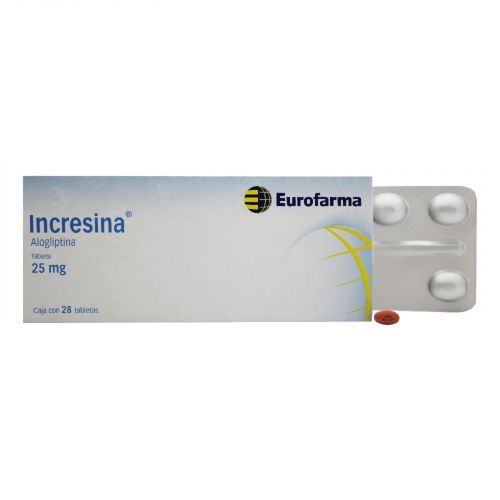 Incresina 25 Mg 28 Tabletas 