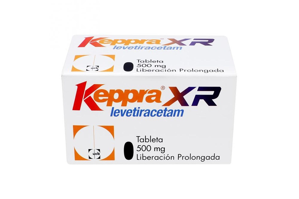 Keppra XR 500 Mg 60 Tabletas 