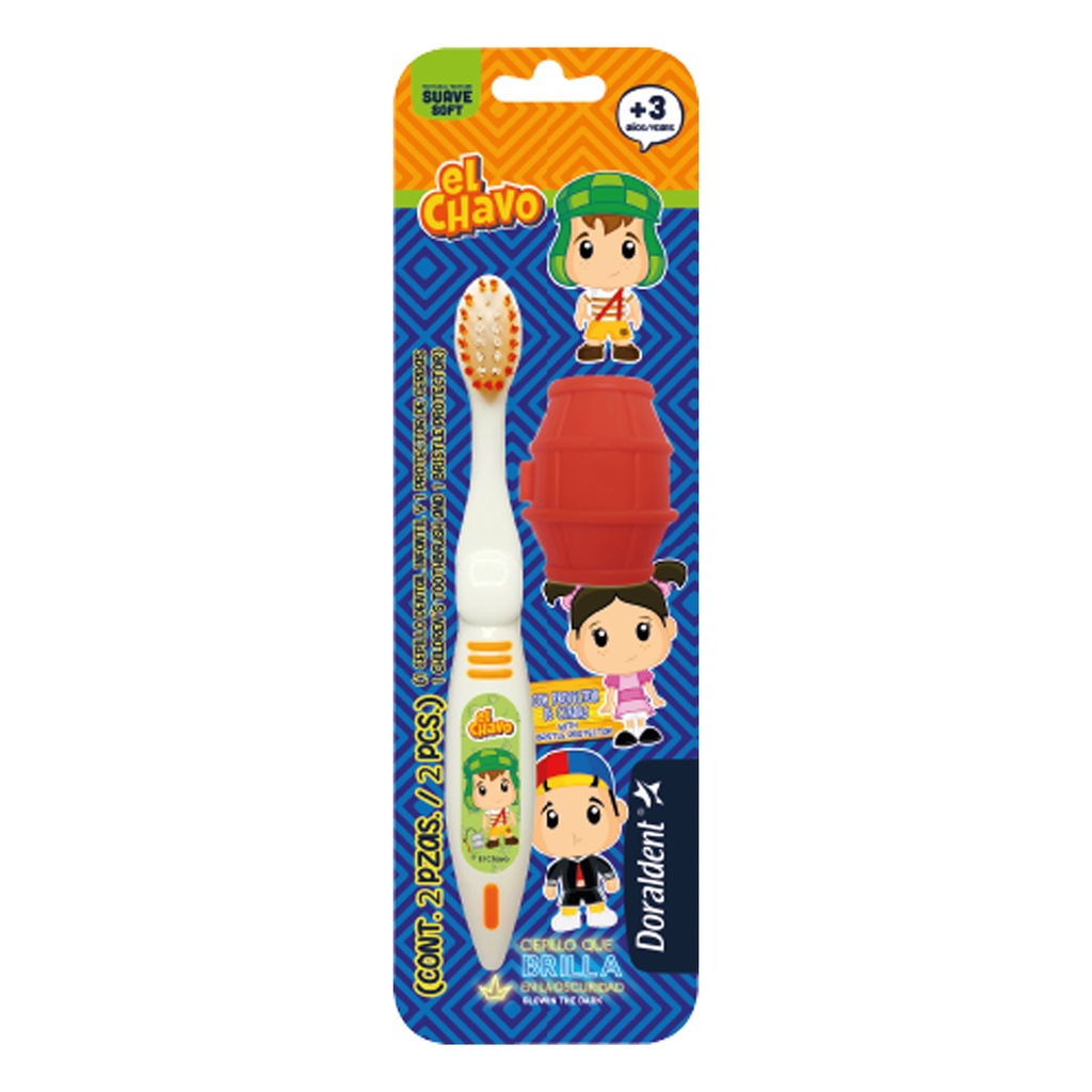 [7501506320119] Cepillo Dental Doraldent Infantil Chavo Barril 