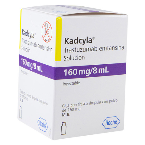 Kadcyla 160 Mg Frasco Ámpula 8 Ml 