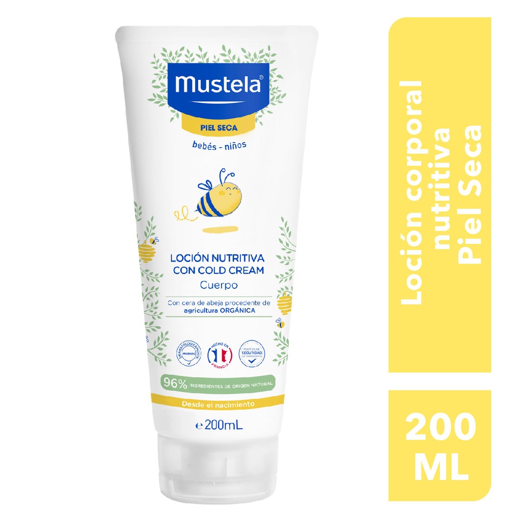 Loción Corporal Mustela Cold Cream 200 Ml 