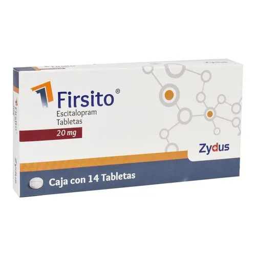 Firsito 20 Mg 14 Tabletas Escitalopram