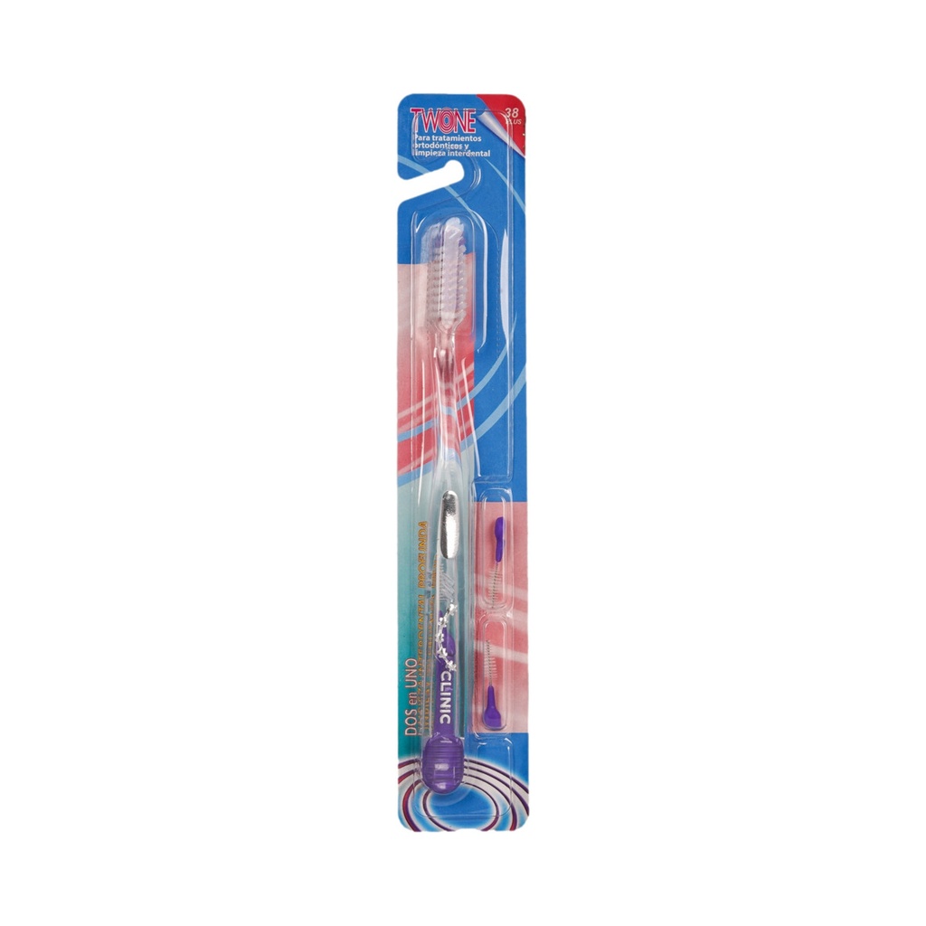 [7501072601384] Cepillo Dental Clinic Twone Ortho Mediano 38 