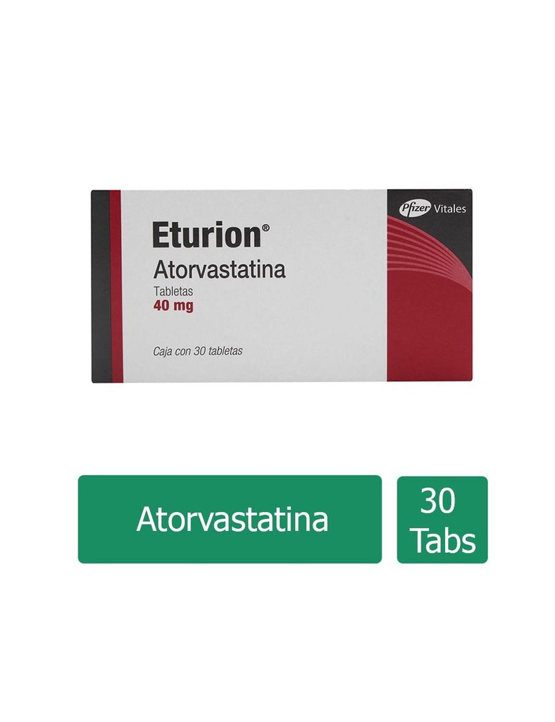 Eturion 40 Mg 30 Tabletas Vital 