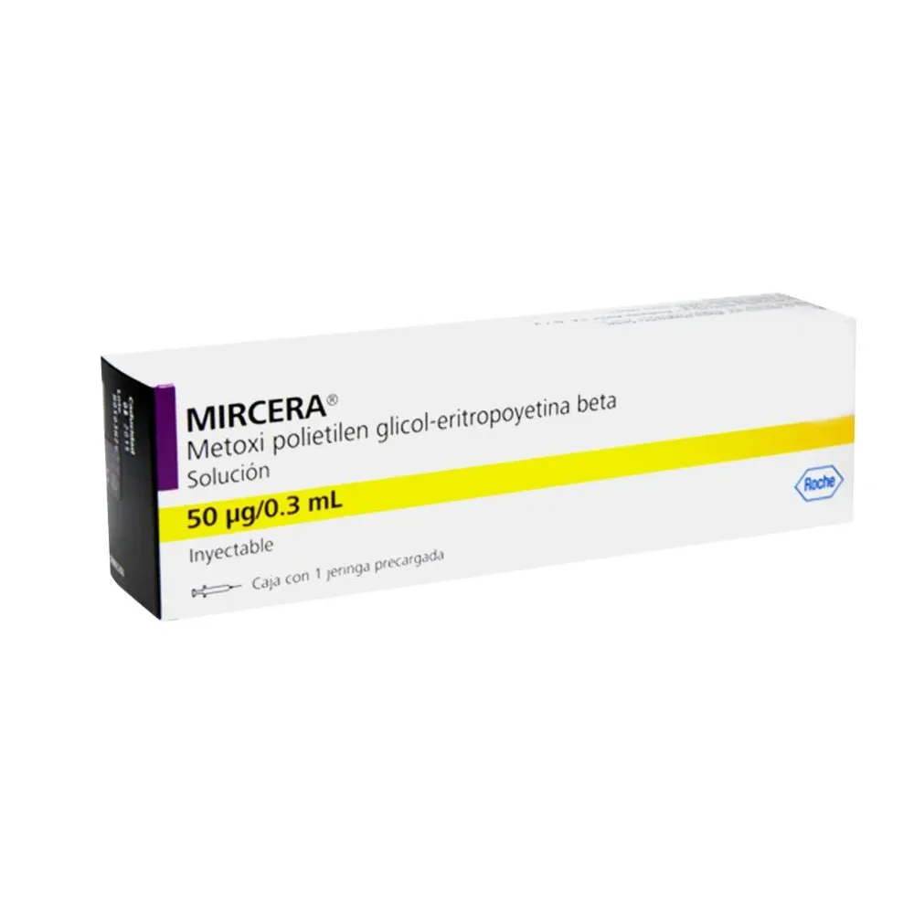 Mircera 50 Mcg/0.3 Ml Jeringa Prellenada