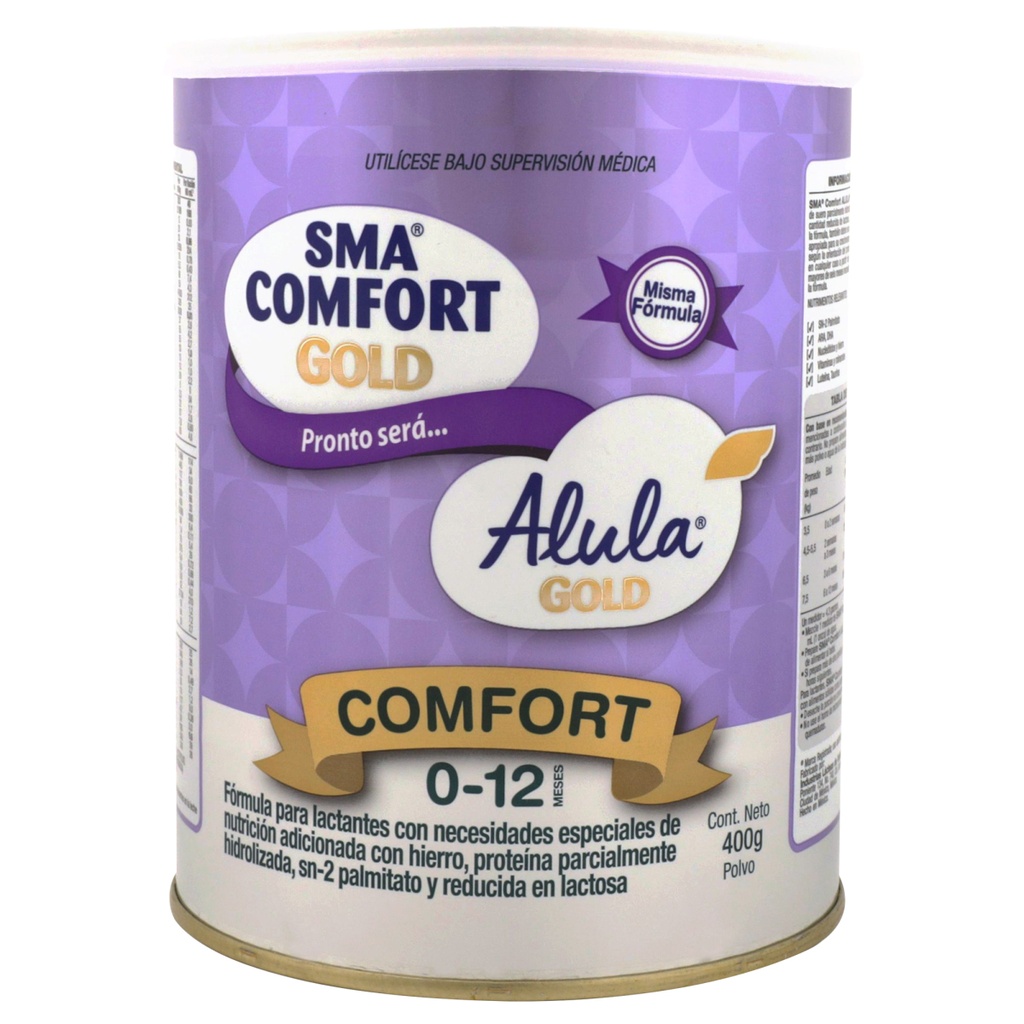Sma Comfort Gold Alula 0-12 Meses Polvo 400 G 