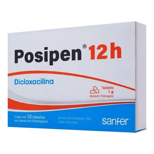 Posipen 12 H 1 G 10 Tabletas 
