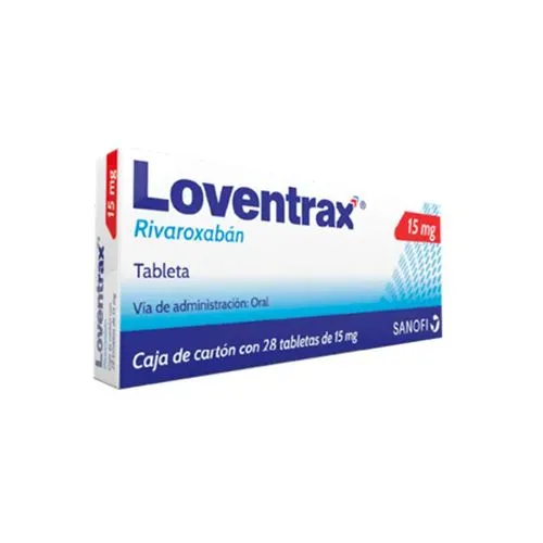 Loventrax 15 Mg 28 Tabletas