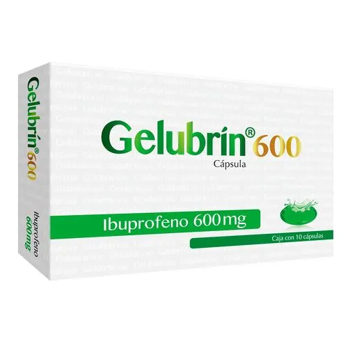 Gelubrin600 600Mg 10 Cápsulas Genérico Progela 