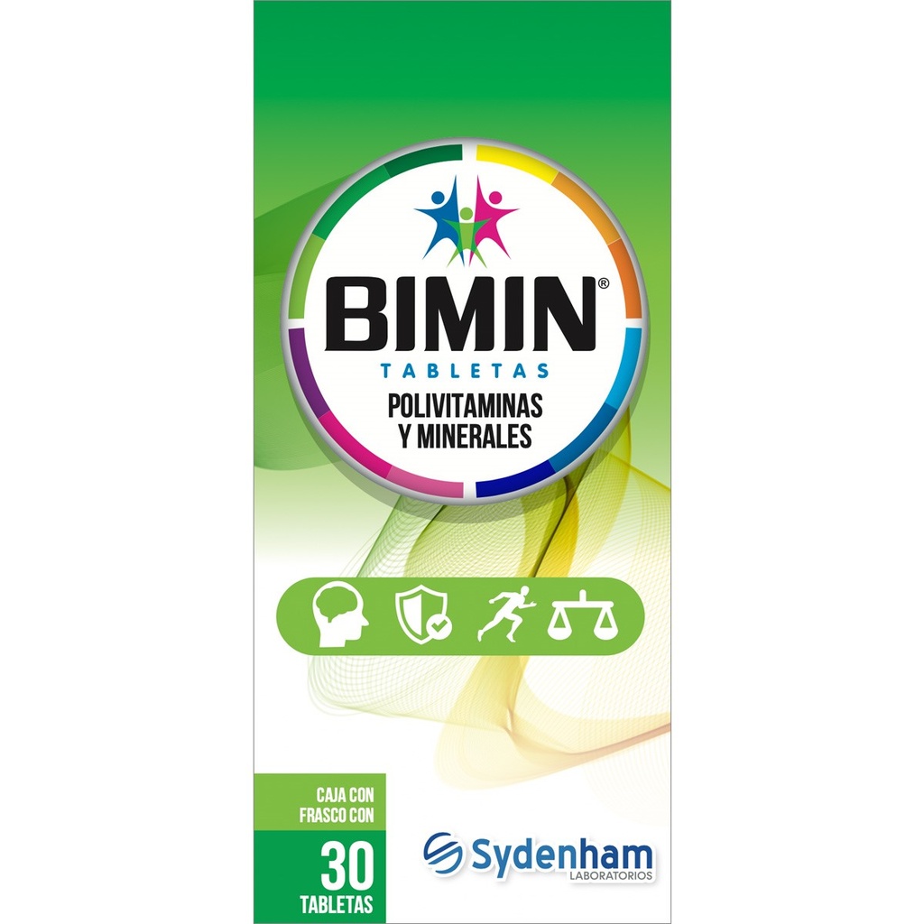 Bimin Polivit/Miner 30 Tab  Lgen   