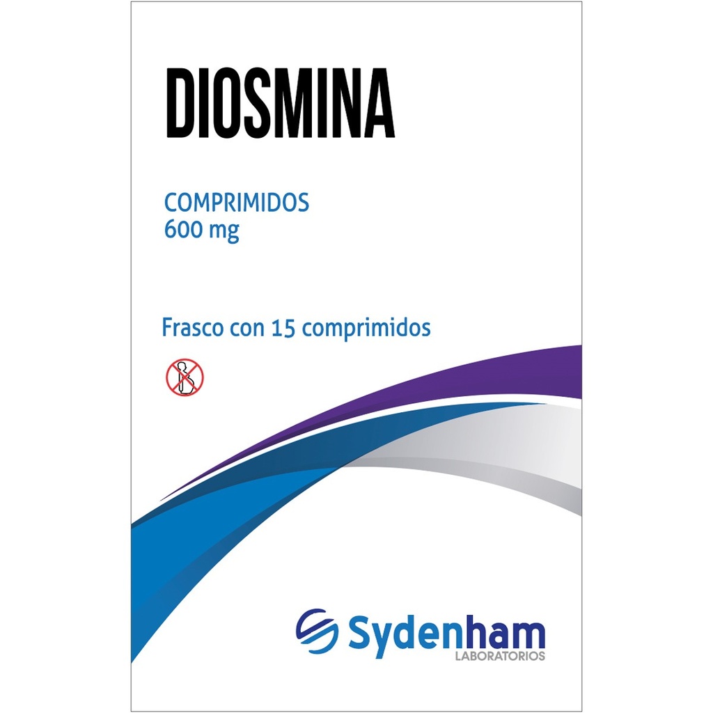 Diosmina 600 Mg 15 Comprimidos Genérico Sydenham 