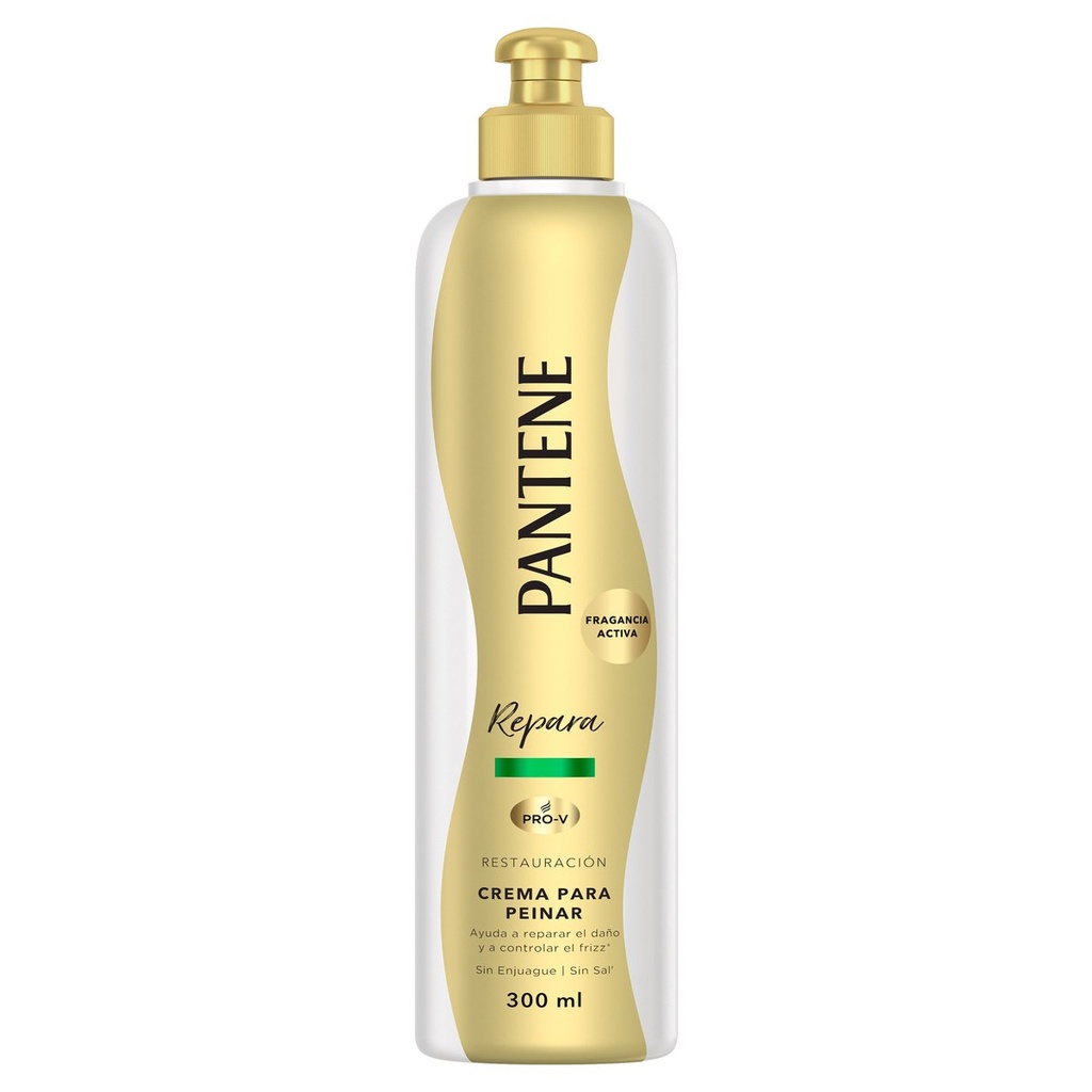 [7506309837246] Crema Para Peinar Pantene Repara Restauración 300 Ml 