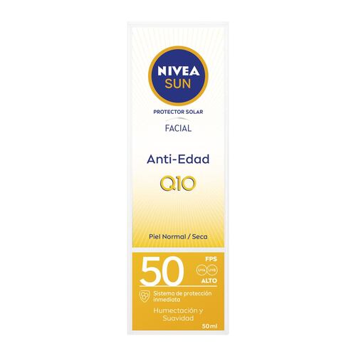 Protector Nivea Sun Facial Anti Edad FPS50 50 Ml 
