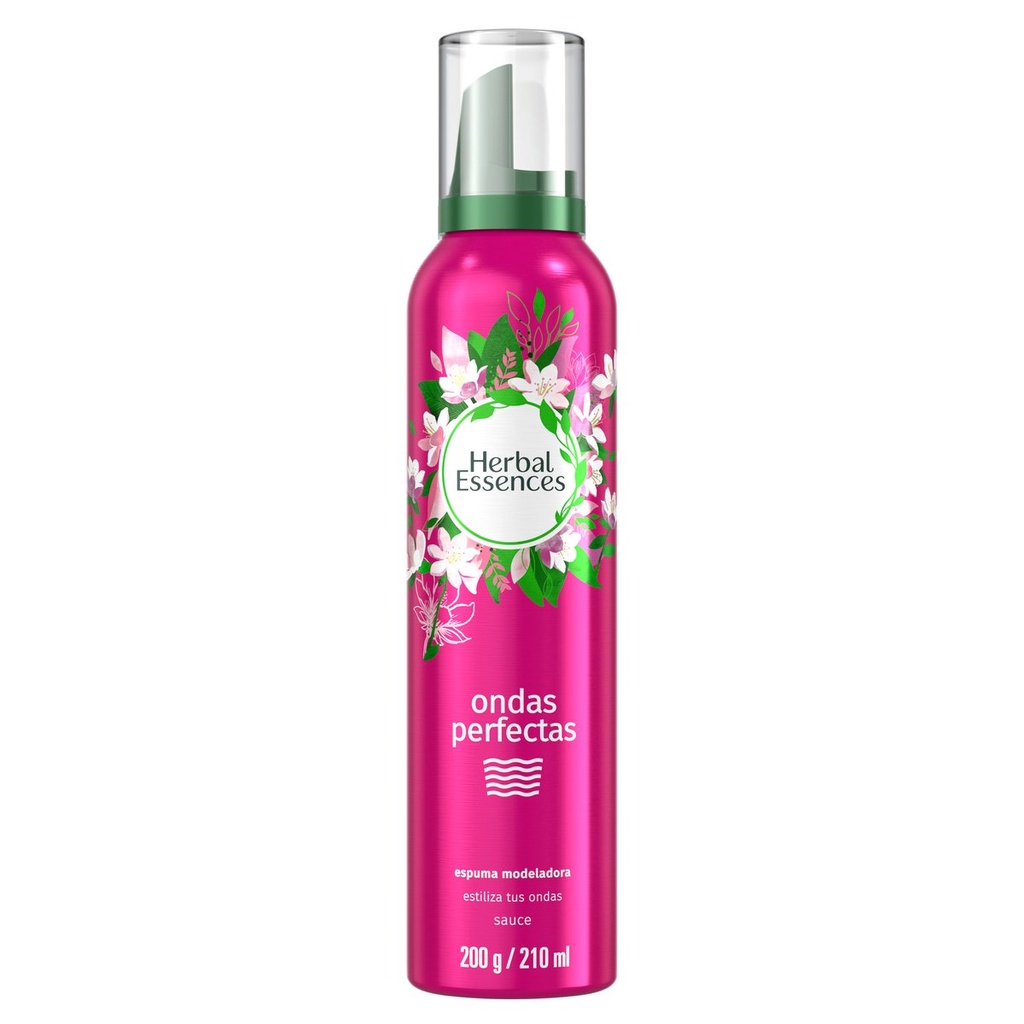 [7500435169004] Mousse Herbal Essences Ondas Perfectas 200 G 