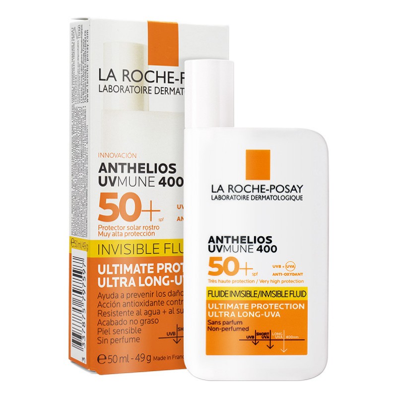 Bloqueador Anthelios UVmune 400 50+ Invisible 50 Ml