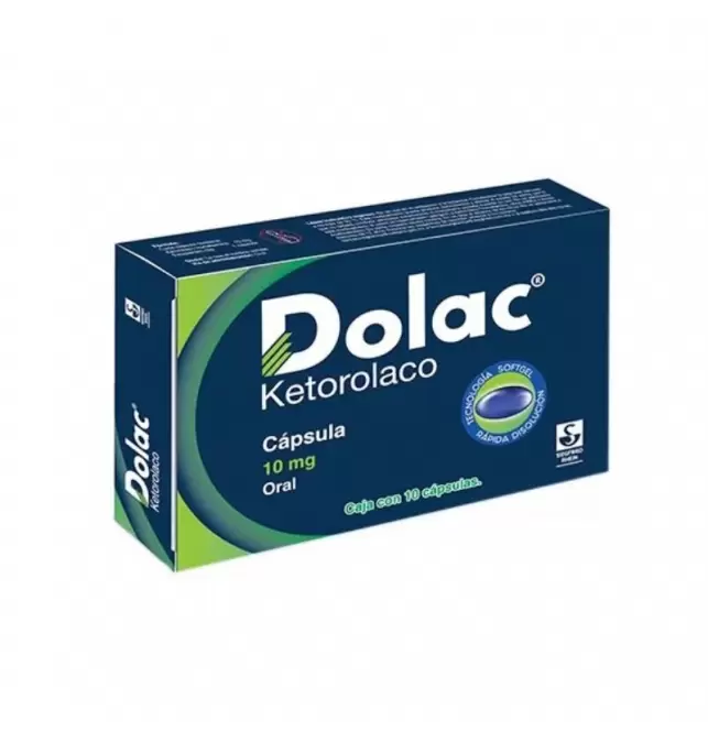 Dolac 10 Mg 10 Cápsulas 