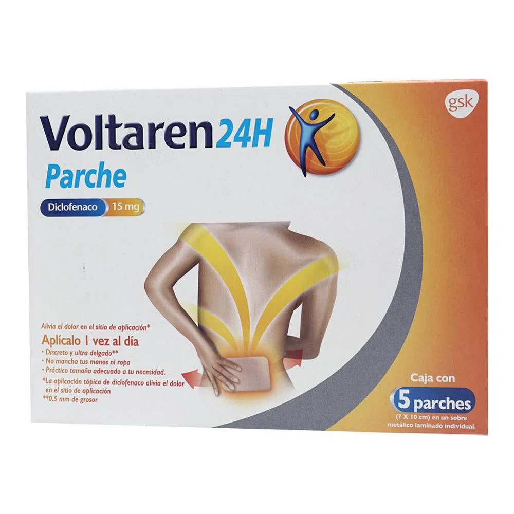 Voltarén 14 Horas 5 Parches 