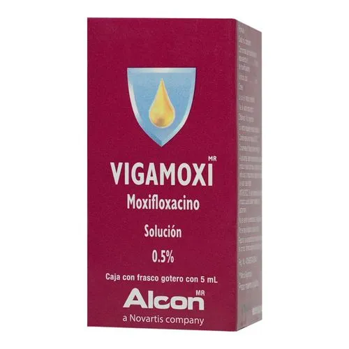 Vigamoxi 0.5 % Oftálmico Solución 5 Ml 
