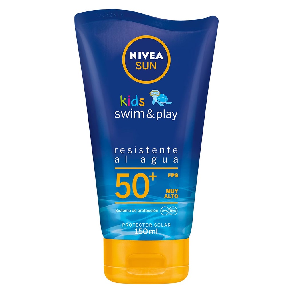 Bloqueador Nivea Sun Kids Swim FPS50 150 Ml