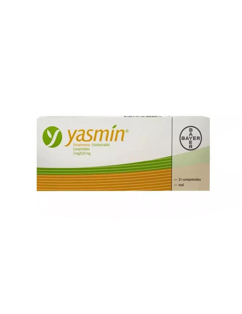 Yasmin 3/0.03 Mg 21 Comprimidos Duopack