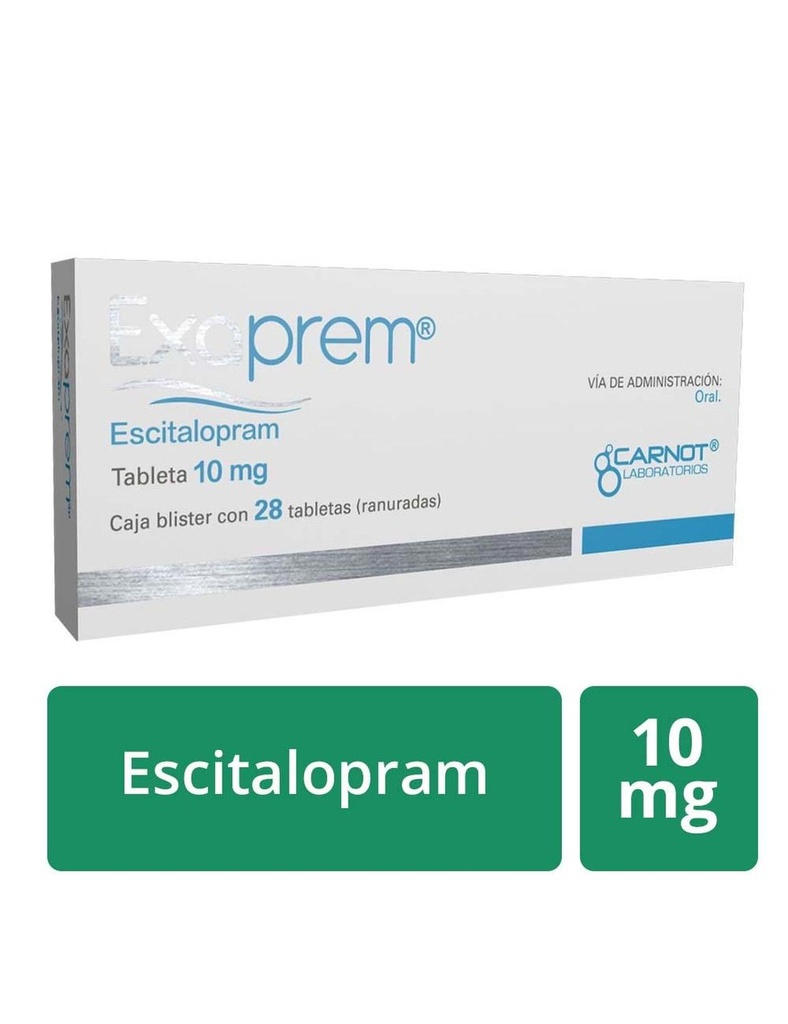 Exaprem 10 Mg 28 Tabletas 