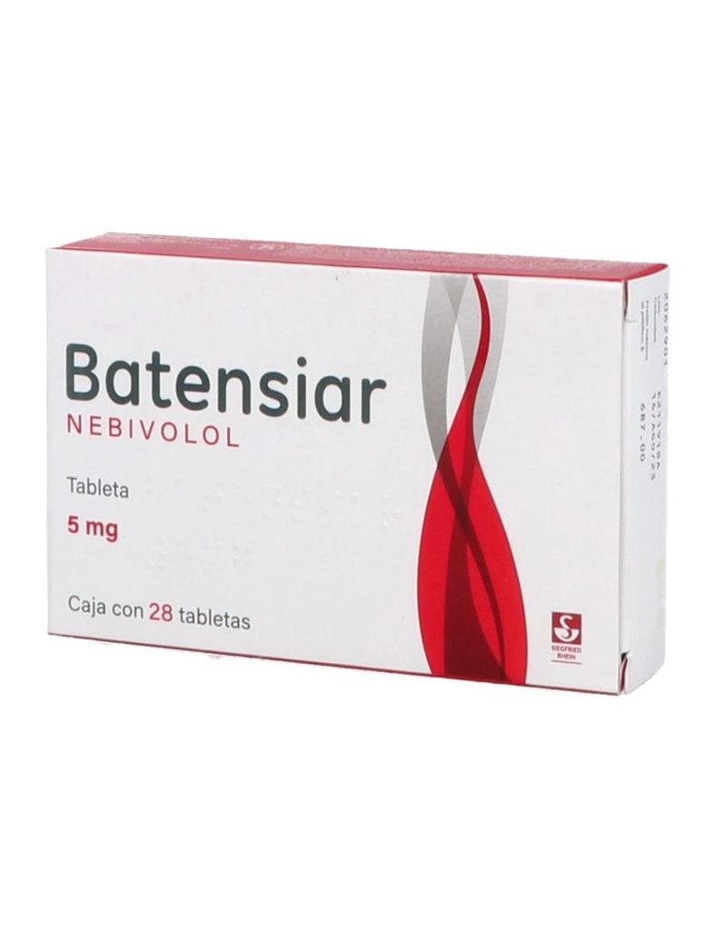 Batensiar 5 Mg 28 Tabletas