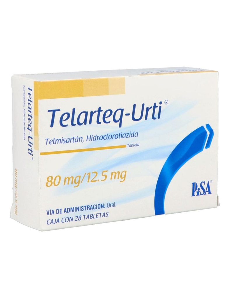 Telarteq-Urti 80/12.5 Mg 28 Tabletas