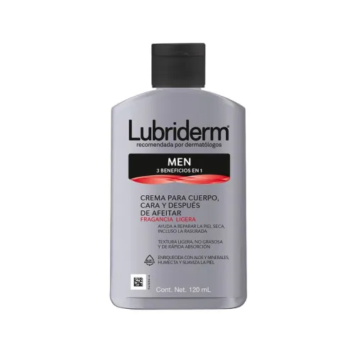 Crema Lubriderm Men 3-1 120 Ml 