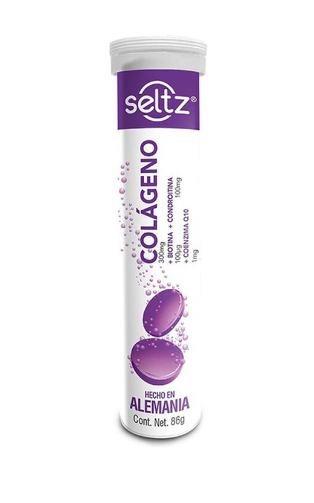 Seltz Colágeno Suplemento Alimenticio 20 Tabletas Efervescentes 