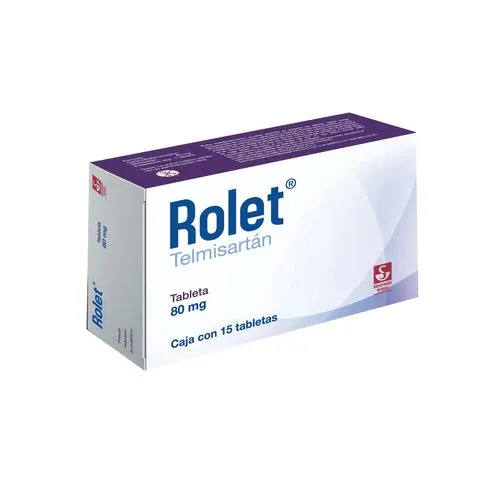 Rolet 80 Mg 30 Tabletas 