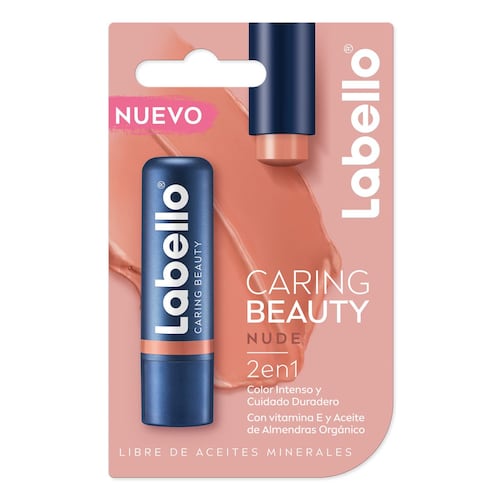 Pomada Labial Labello Caring-B Nude 4.8 G 