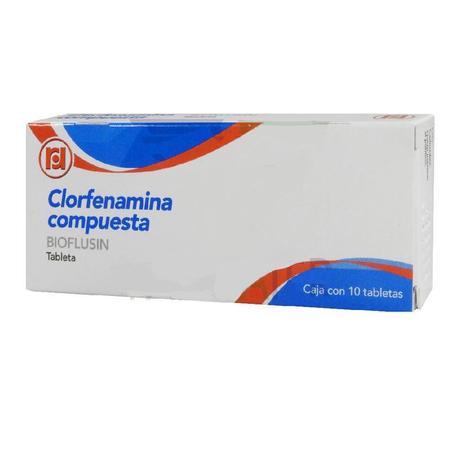 Clorfenamina Compuesta 10Tablgen   