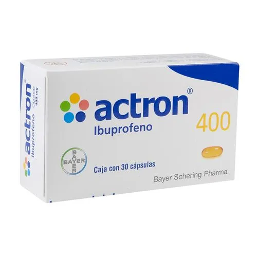 Actron 400 400 Mg 30 Cápsulas